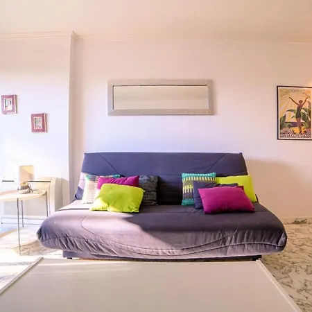 Air-conditioned With Furnished Terrace Swimming Pool & A Parking * 昂蒂布